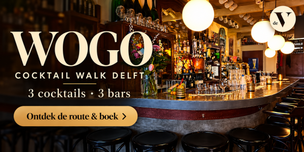 WOGO Cocktail Walk Delft bij de V – ontdek de route en boek
