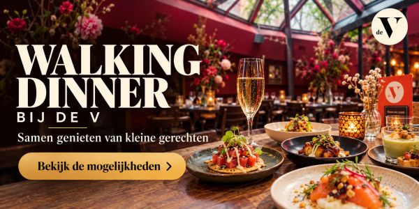 Walking dinner bij de V – bekijk de mogelijkheden voor groepen